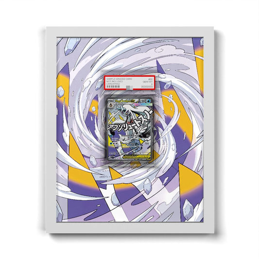 265 Méga-Momartik EX - Extended Artwork Framed Pokemon Card Display