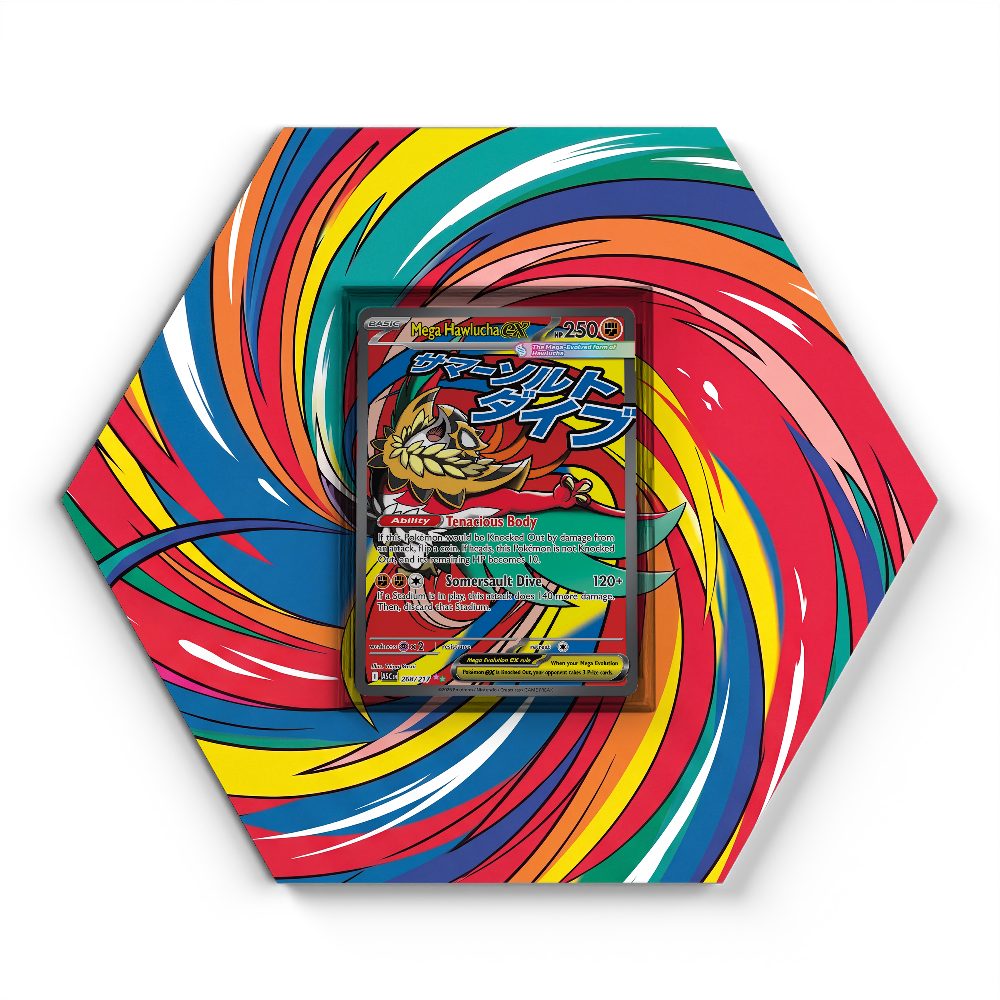 105 Crapustule - Extended Artwork Pokemon Card Display