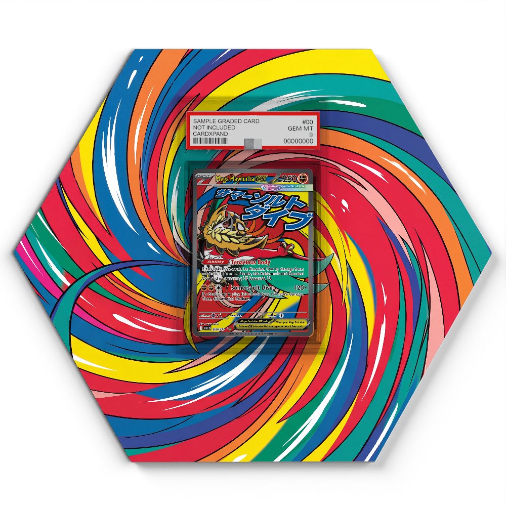 105 Crapustule - Extended Artwork Pokemon Card Display