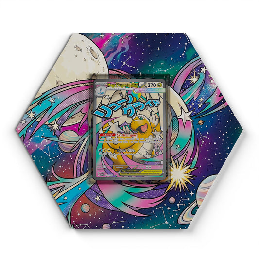 271/217 Méga-Dracolosse EX - Extended Artwork Pokemon Card Display
