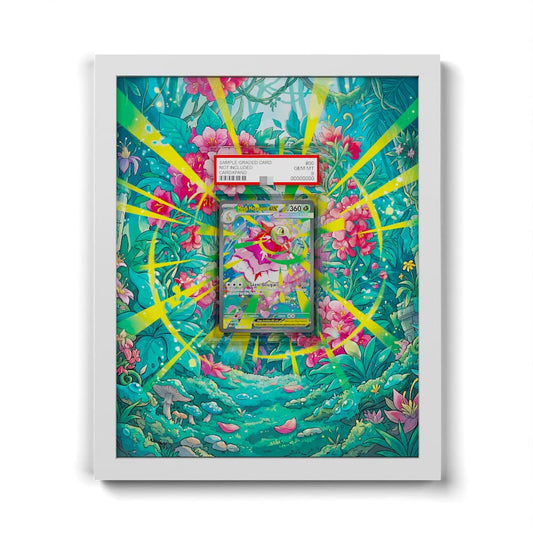 272 Méga-Méganium EX - Extended Artwork Framed Pokemon Card Display