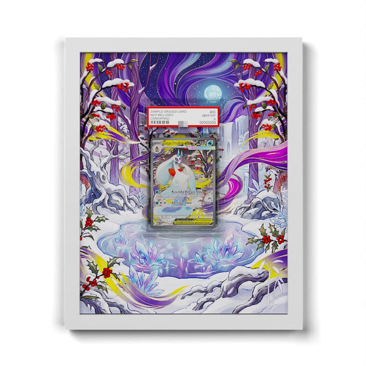 275 Méga-Momartik EX - Extended Artwork Framed Pokemon Card Display