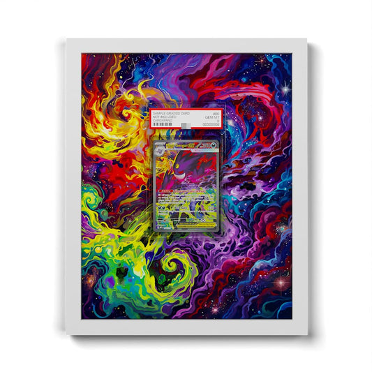 284 Méga-Ectoplasma EX - Extended Artwork Framed Pokemon Card Display