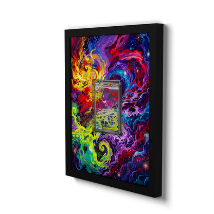 284 Méga-Ectoplasma EX - Extended Artwork Framed Pokemon Card Display