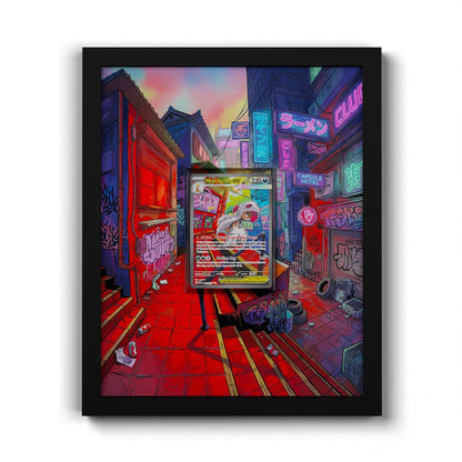 285 Méga-Crocorible EX - Extended Artwork Framed Pokemon Card Display