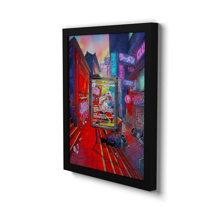 285 Méga-Crocorible EX - Extended Artwork Framed Pokemon Card Display