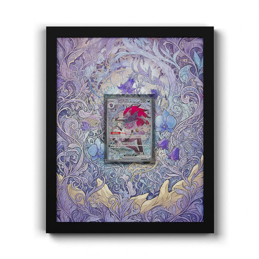 286 Zoroark de N EX - Extended Artwork Framed Pokemon Card Display