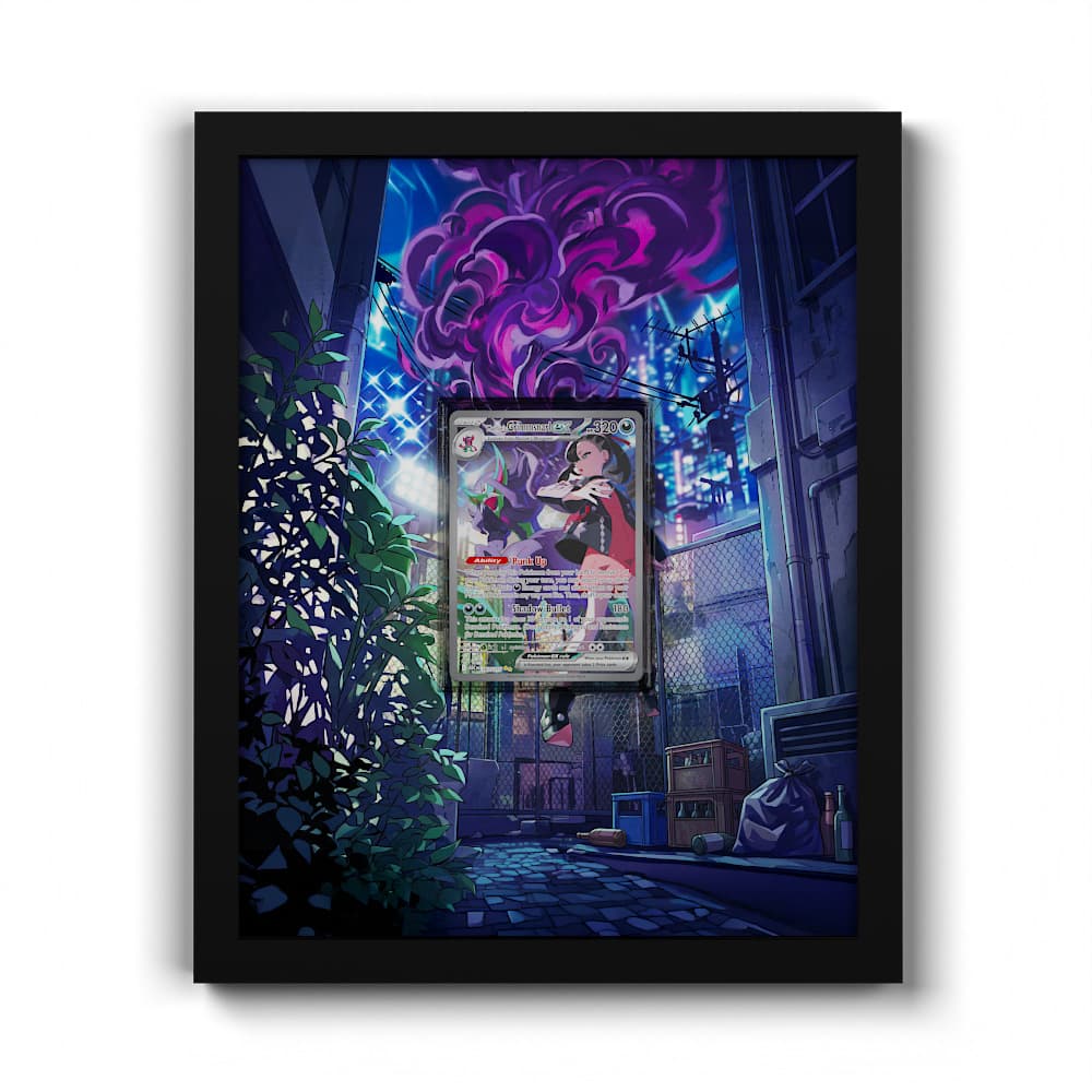 287 Angoliath de Rosemary EX - Extended Artwork Framed Pokemon Card Display