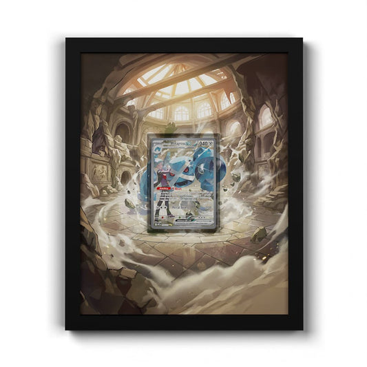 289 Métalosse de Pierre EX - Extended Artwork Framed Pokemon Card Display