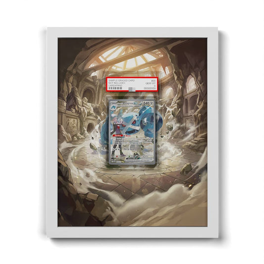 289 Métalosse de Pierre EX - Extended Artwork Framed Pokemon Card Display