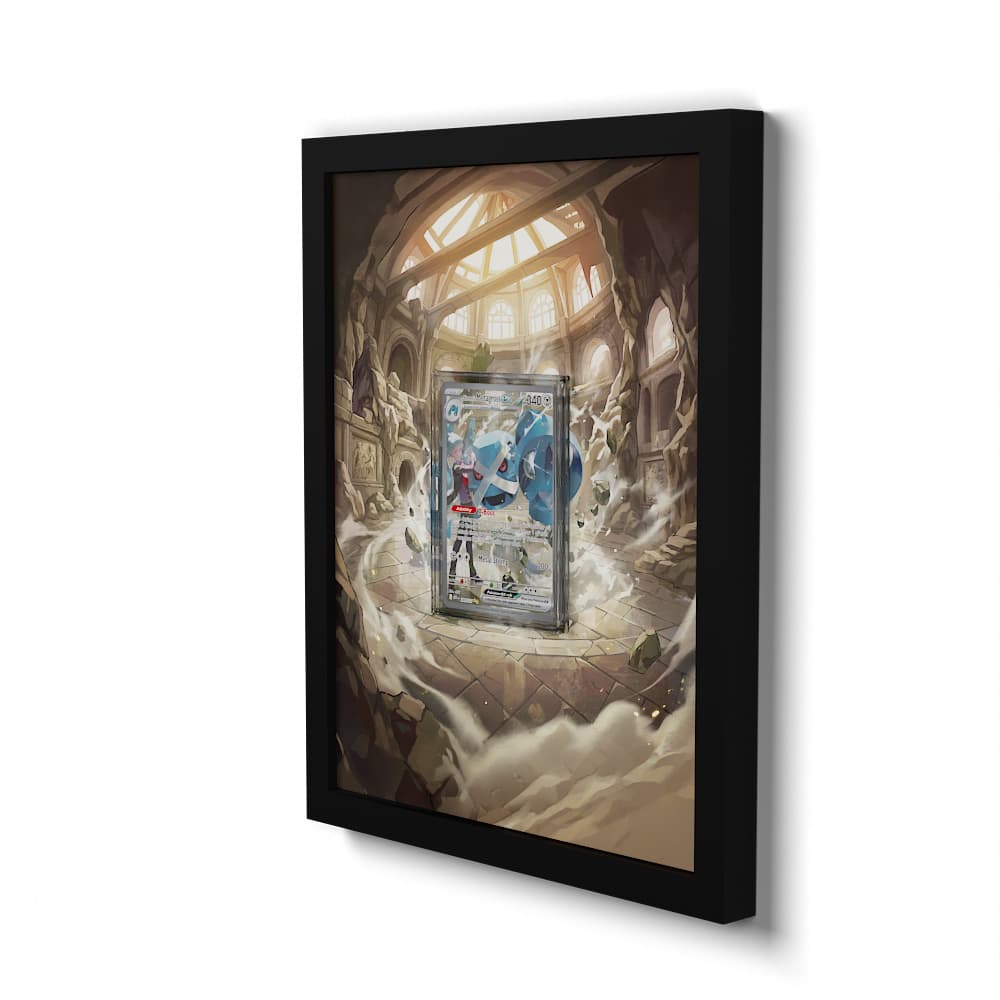 289 Métalosse de Pierre EX - Extended Artwork Framed Pokemon Card Display