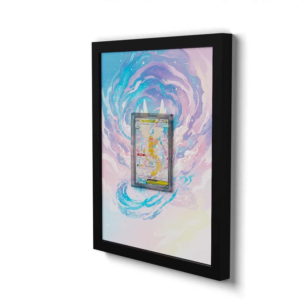 290 Méga-Dracolosse EX - Extended Artwork Framed Pokemon Card Display
