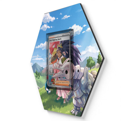 292/217 Esprit Combatif d'Iris - Extended Artwork Pokemon Card Display