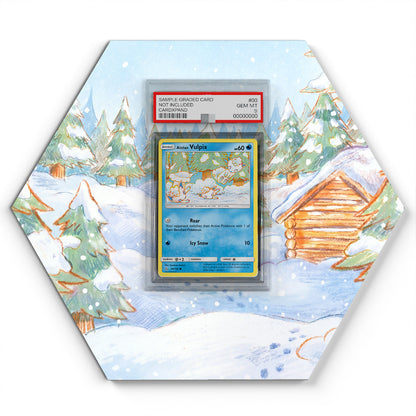 30/156 Alolan Vulpix - Extended Artwork Pokemon Card Display