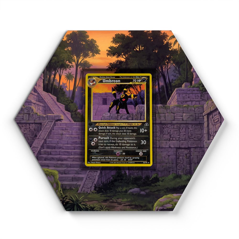 105 Crapustule - Extended Artwork Pokemon Card Display