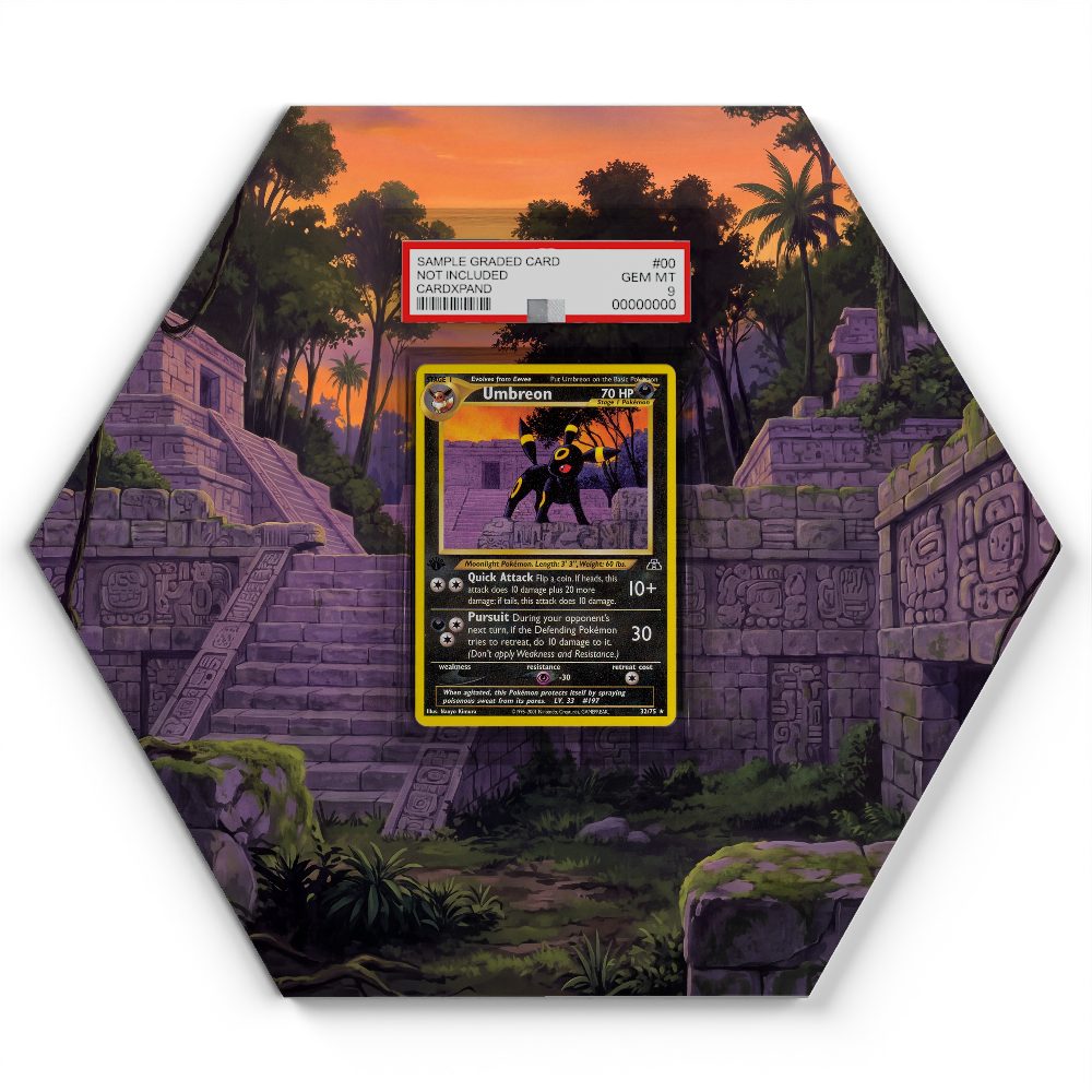 105 Crapustule - Extended Artwork Pokemon Card Display