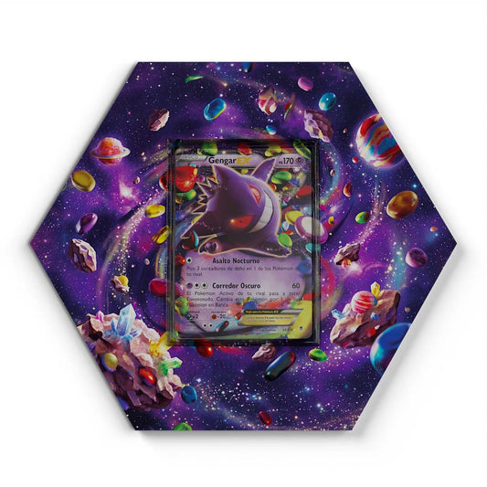 34/119 Gengar Ex - Extended Artwork Pokemon Card Display