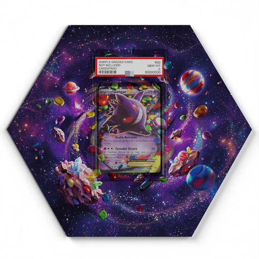 34/119 Gengar Ex - Extended Artwork Pokemon Card Display