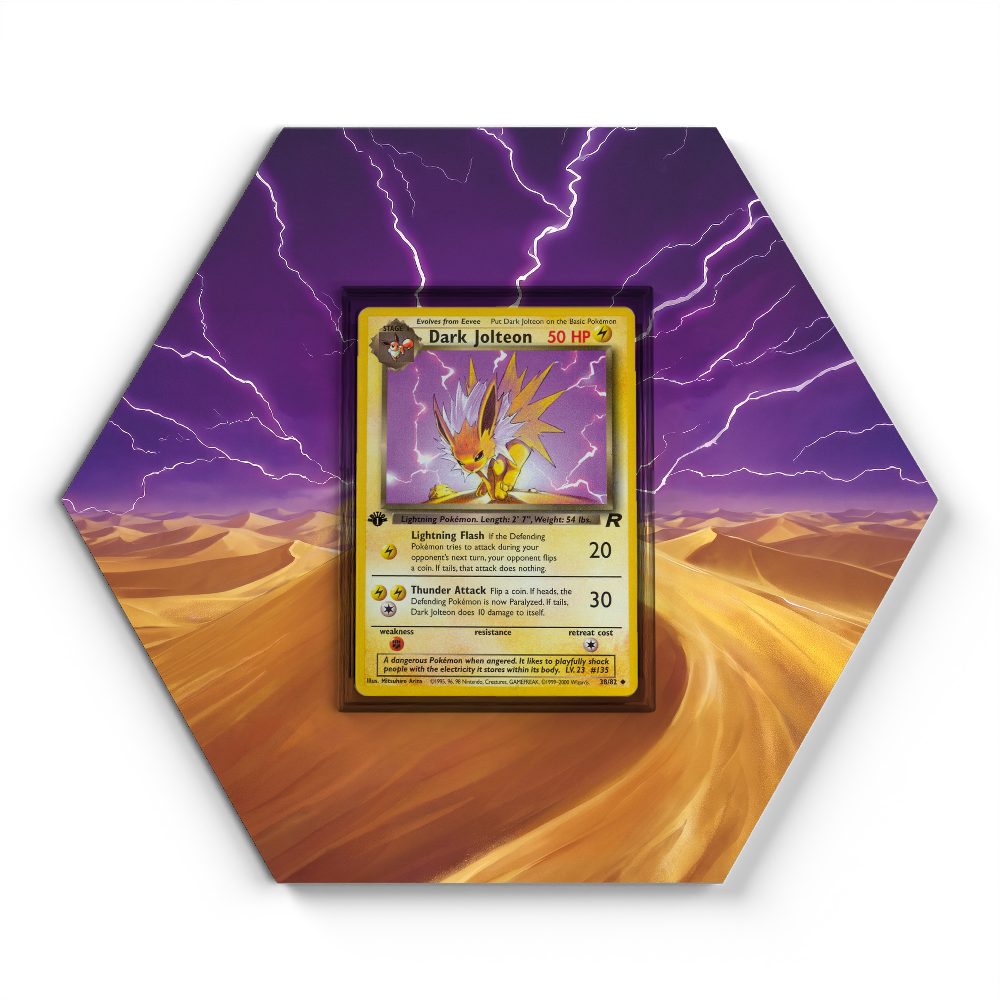 105 Crapustule - Extended Artwork Pokemon Card Display