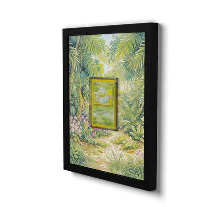 44/102 Bulbizarre - Extended Artwork Framed Pokemon Card Display