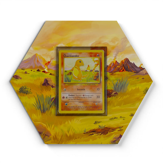 46/102 Salamèche - Extended Artwork Pokemon Card Display