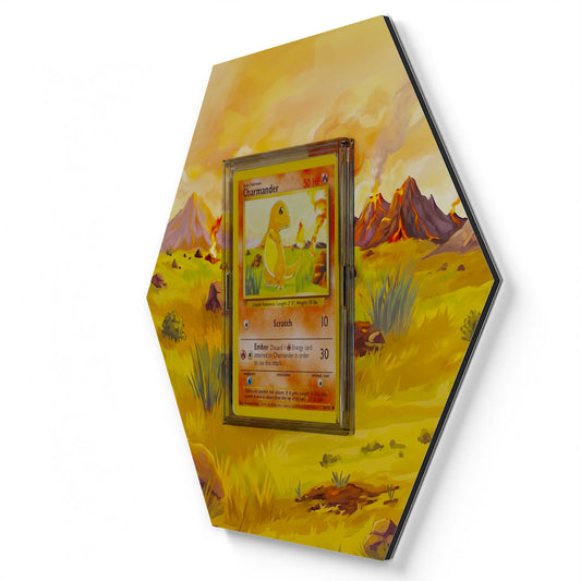 46/102 Salamèche - Extended Artwork Pokemon Card Display