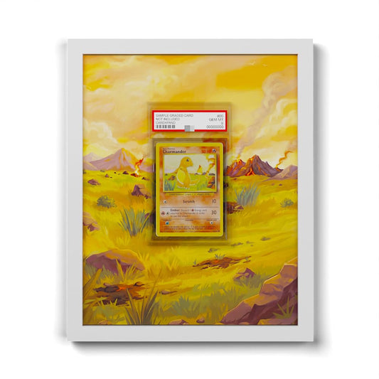 46/102 Salamèche - Extended Artwork Framed Pokemon Card Display