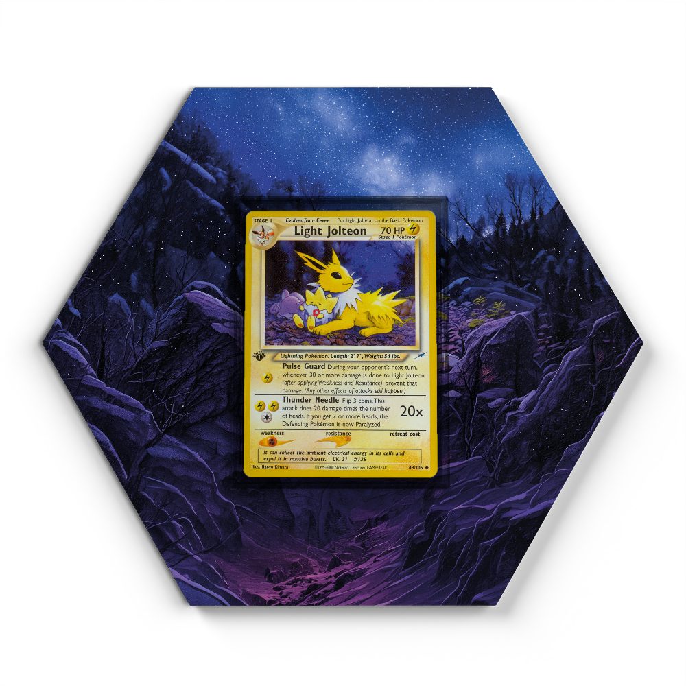 105 Crapustule - Extended Artwork Pokemon Card Display