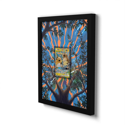 54/236 Raichu & Alolan Raichu GX - Extended Artwork Pokemon Card Frame