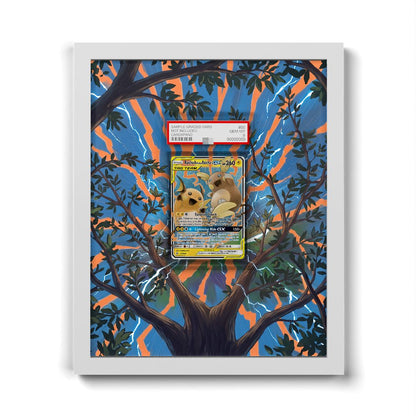 54/236 Raichu & Alolan Raichu GX - Extended Artwork Pokemon Card Frame