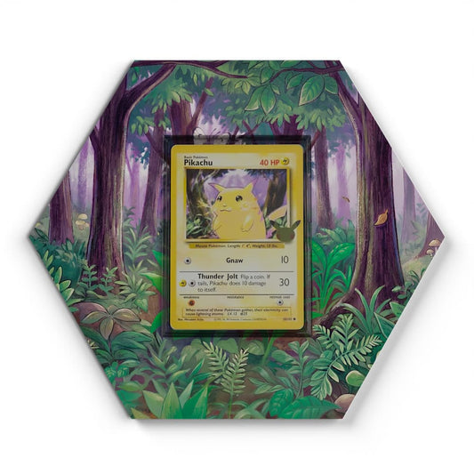 58/102 Pikachu - Extended Artwork Pokemon Card Display