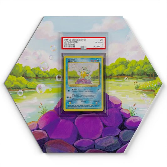 63/102 Carapuce - Extended Artwork Pokemon Card Display