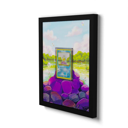 63/102 Carapuce - Extended Artwork Framed Pokemon Card Display