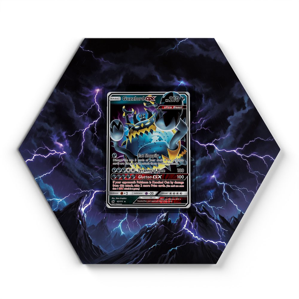 105 Crapustule - Extended Artwork Pokemon Card Display