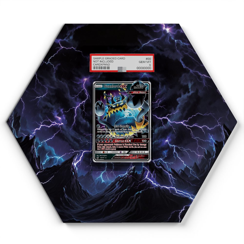105 Crapustule - Extended Artwork Pokemon Card Display