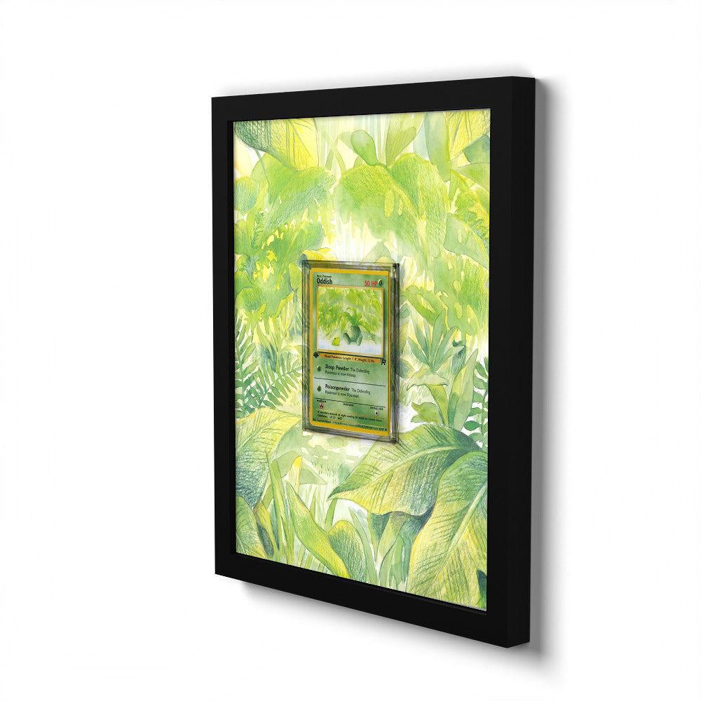 63/82 Oddish - Extended Artwork Pokemon Card Frame