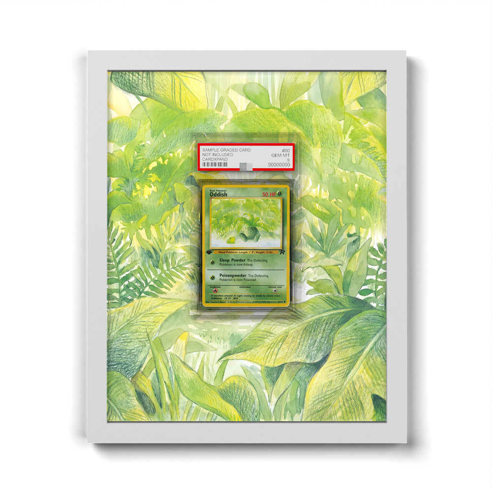 63/82 Oddish - Extended Artwork Pokemon Card Frame
