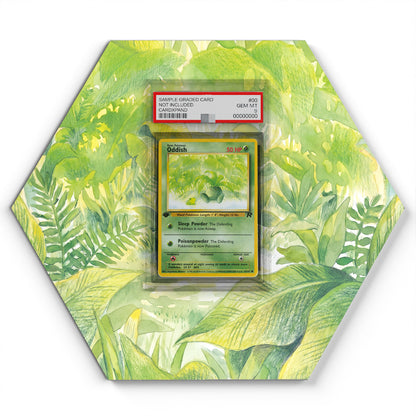 63/82 Oddish - Extended Artwork Pokemon Card Display