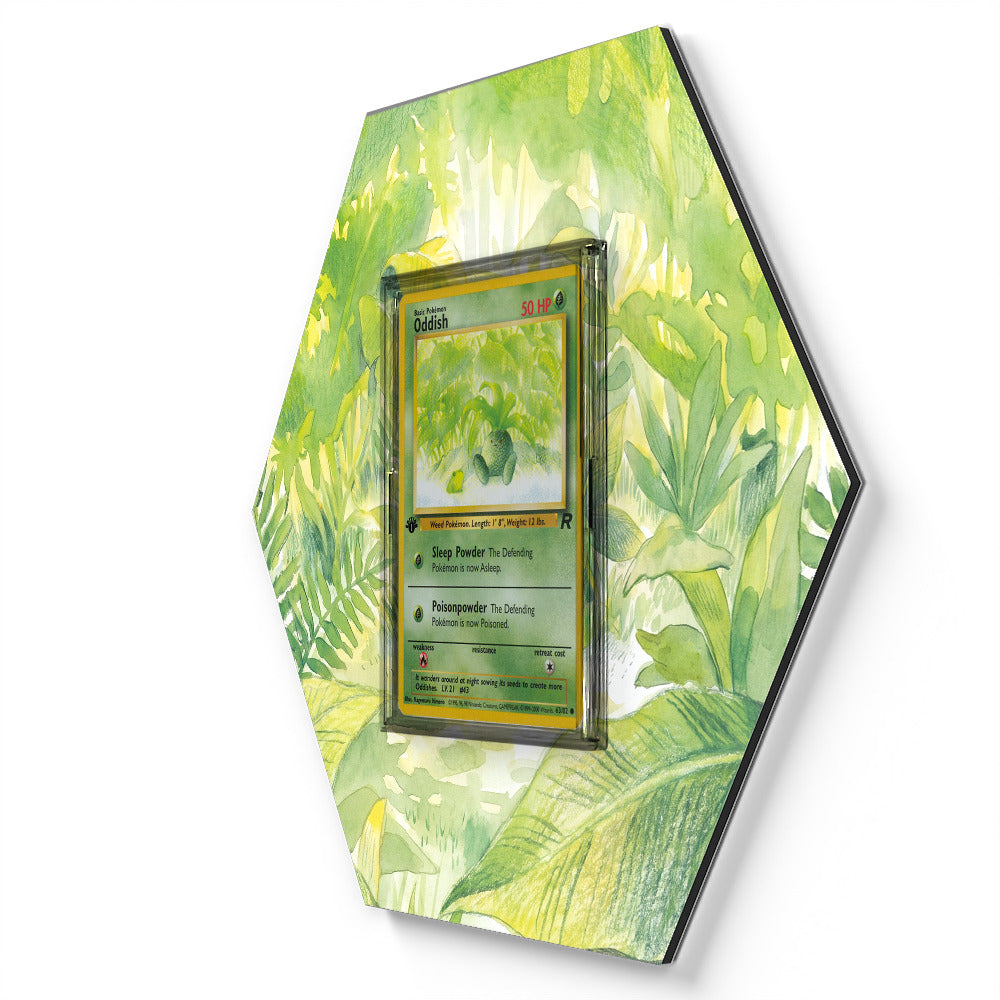 63/82 Oddish - Extended Artwork Pokemon Card Display