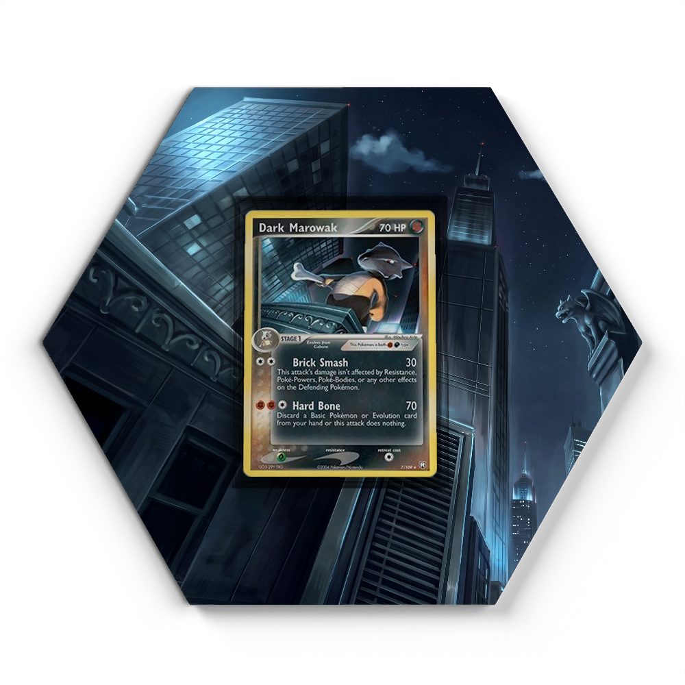 105 Crapustule - Extended Artwork Pokemon Card Display