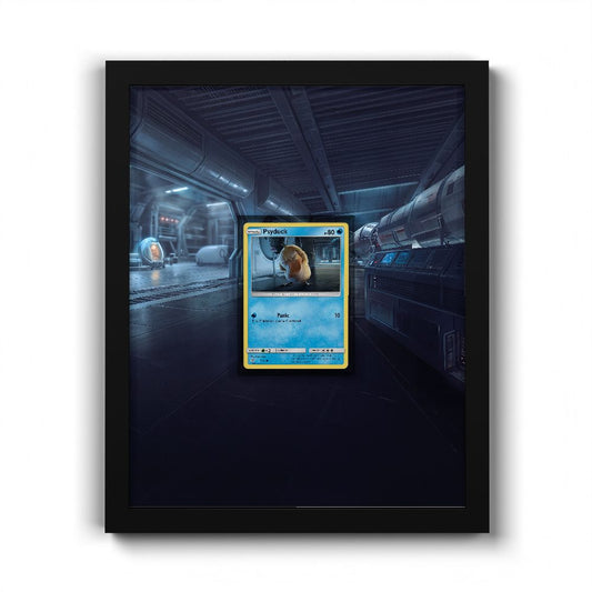 7/18 Psyduck - Extended Artwork Pokemon Card Frame