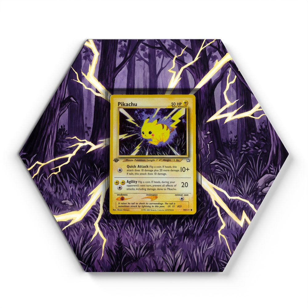 105 Crapustule - Extended Artwork Pokemon Card Display