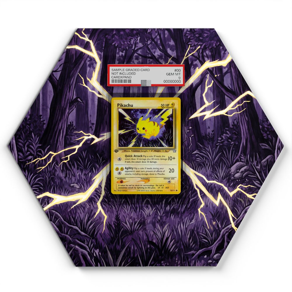 105 Crapustule - Extended Artwork Pokemon Card Display