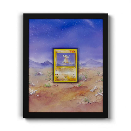 70 Osselait - Extended Artwork Framed Pokemon Card Display