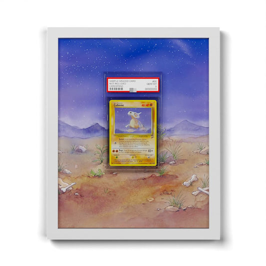 70 Osselait - Extended Artwork Framed Pokemon Card Display