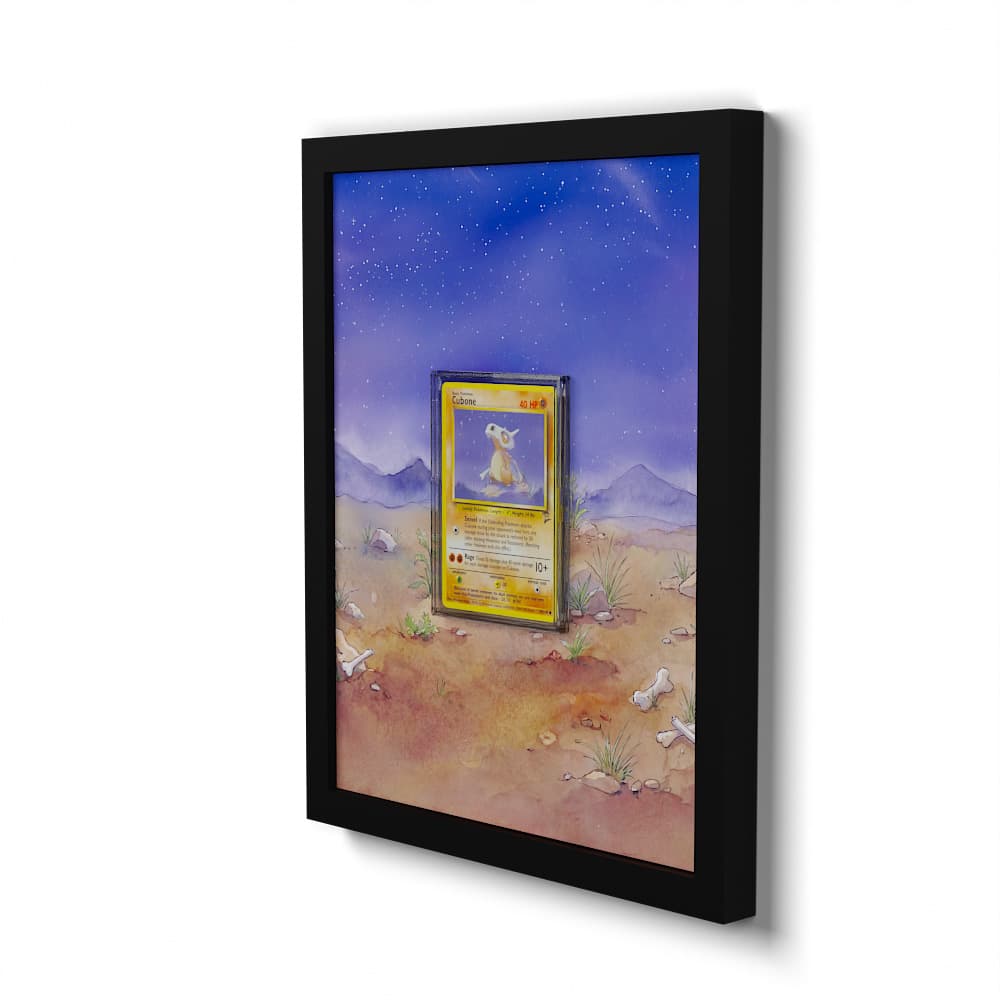 70 Osselait - Extended Artwork Framed Pokemon Card Display