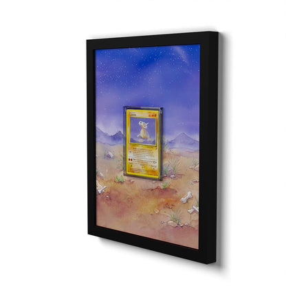 70 Osselait - Extended Artwork Framed Pokemon Card Display