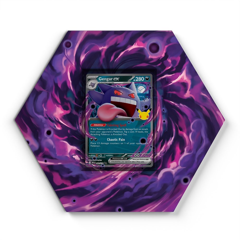 105 Crapustule - Extended Artwork Pokemon Card Display