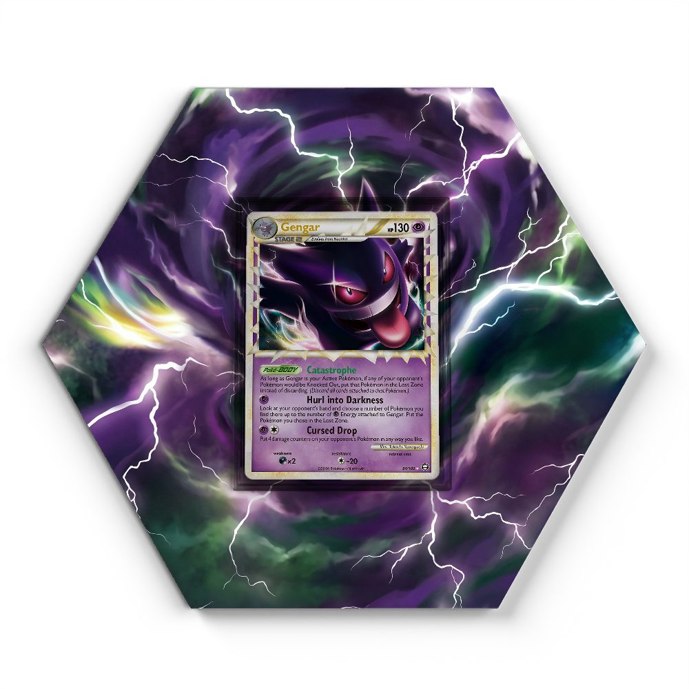 105 Crapustule - Extended Artwork Pokemon Card Display