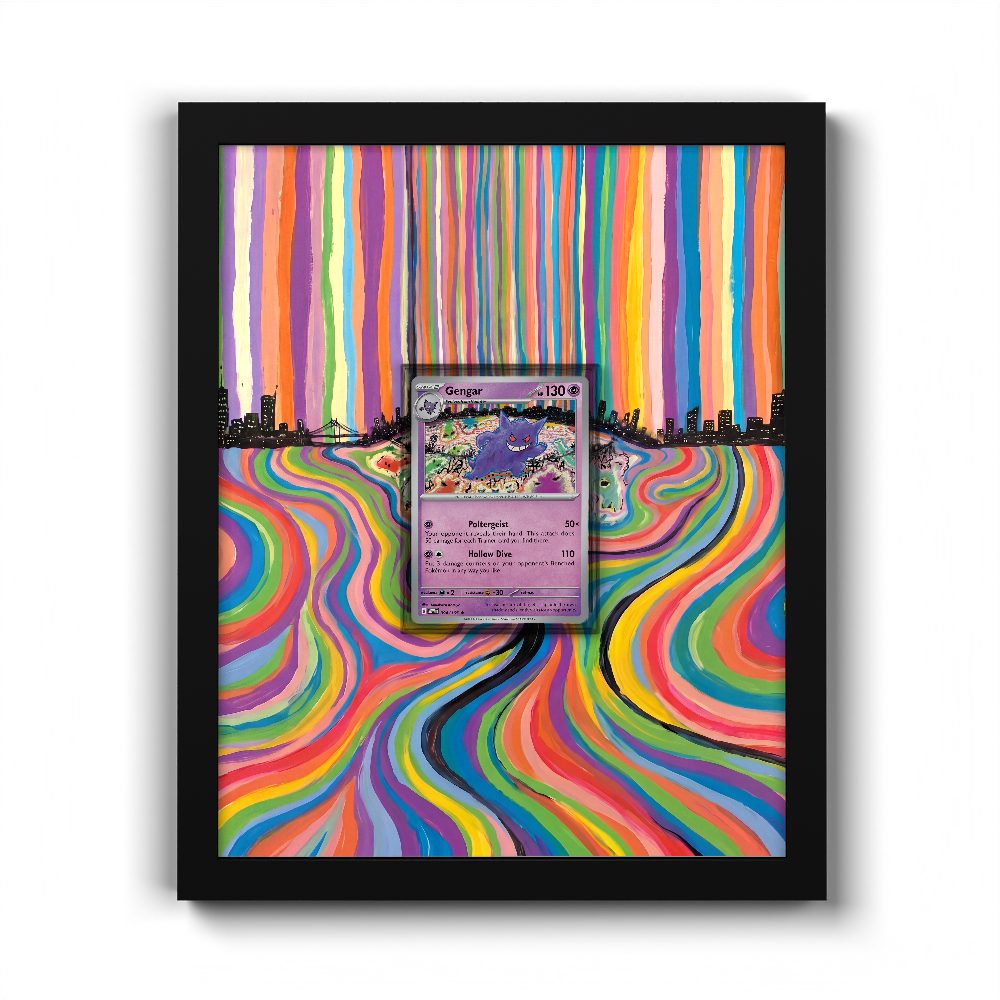 94/165 Gengar - Extended Artwork Pokemon Card Frame